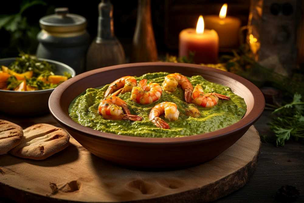 Shrimp Saag